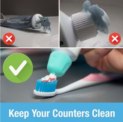 Veyra & Co™ Hygienic Self-Closing Toothpaste Cap 4pcs