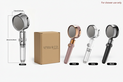 Veyra & Co™ High-Flow Filtered Shower Head